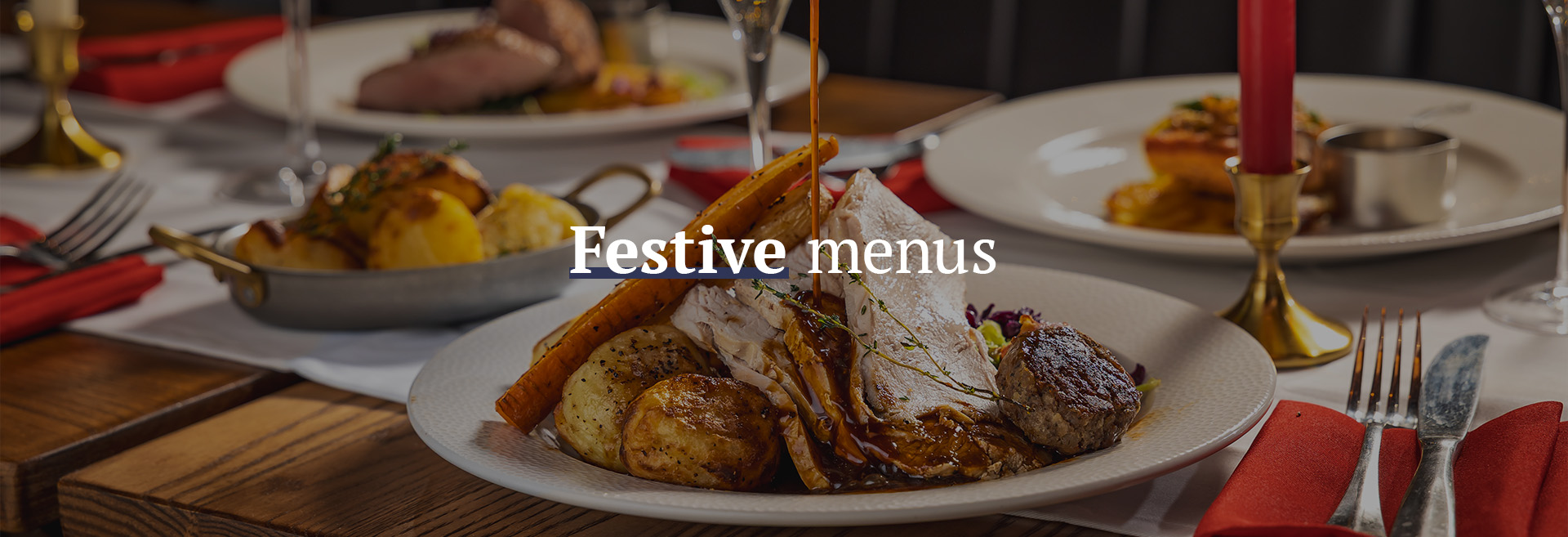 Christmas menu at The Junction