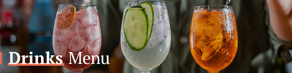 Drinks Menu at The Junction